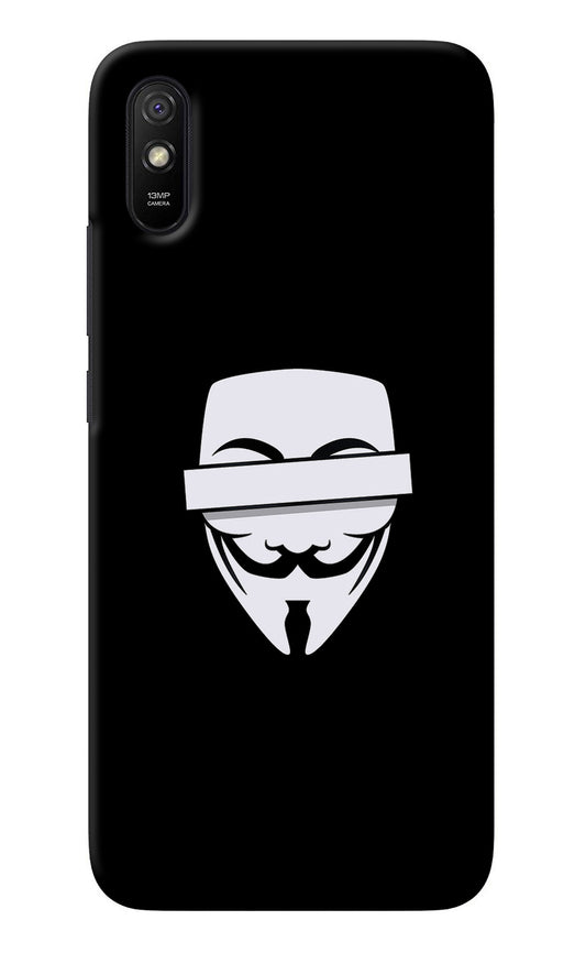 Anonymous Face Redmi 9A/9i Back Cover