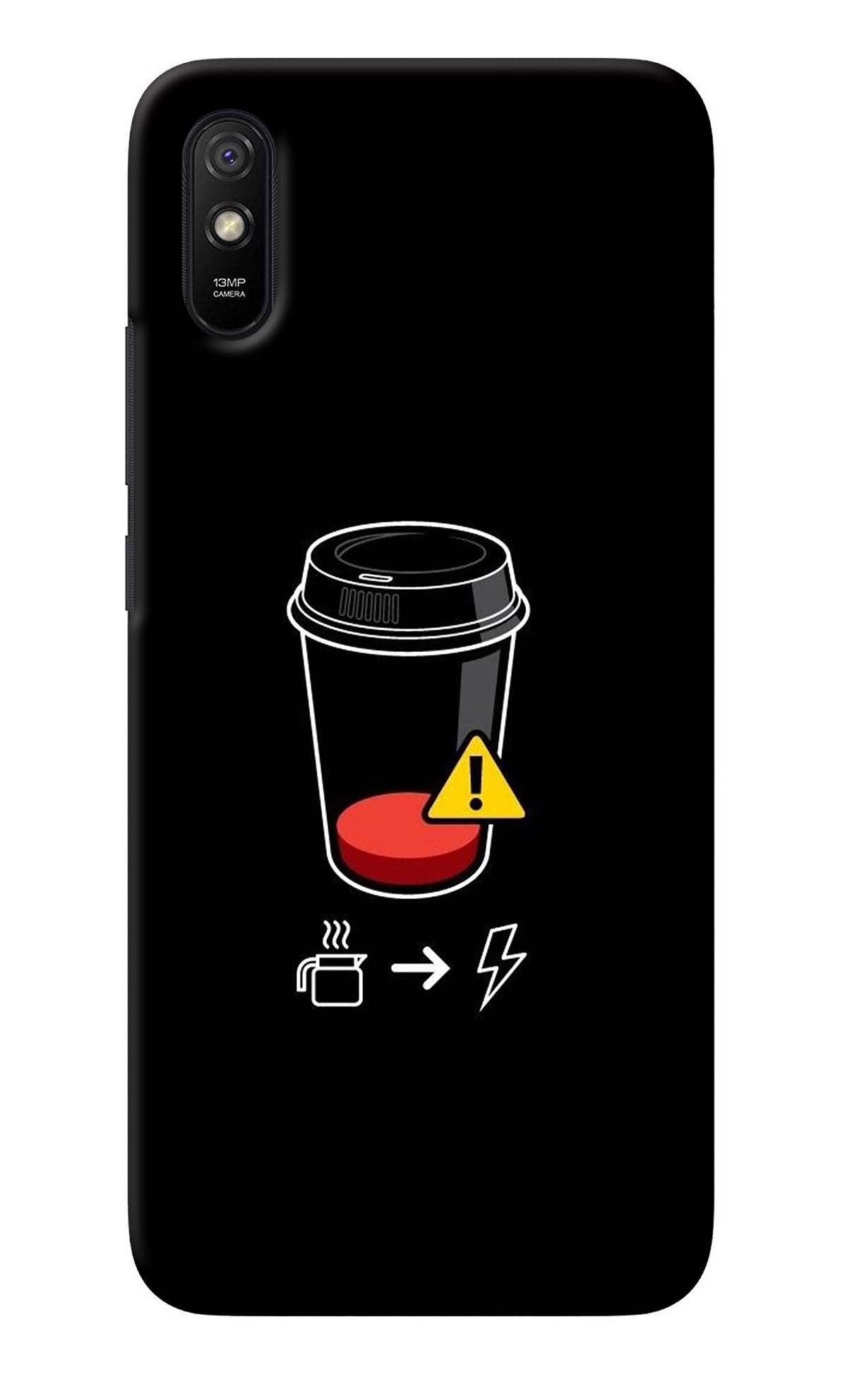 Coffee Redmi 9A/9i Back Cover