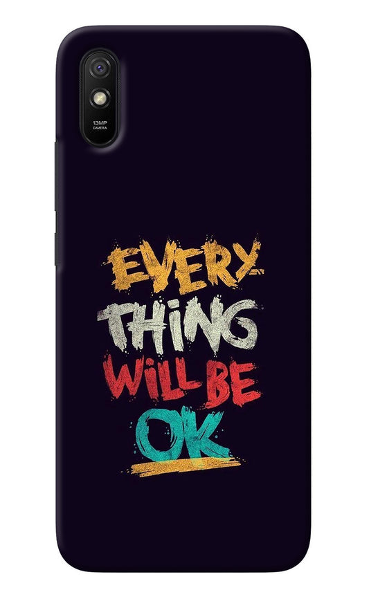 Everything Will Be Ok Redmi 9A/9i Back Cover