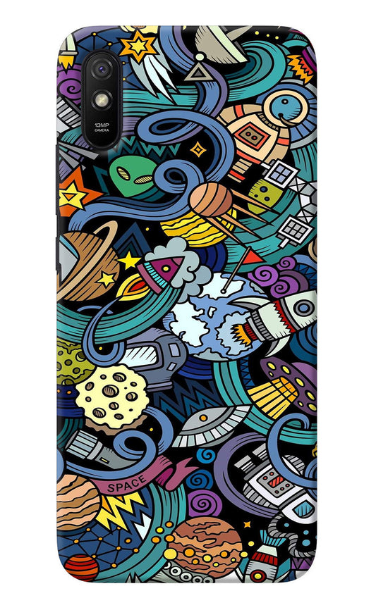 Space Abstract Redmi 9A/9i Back Cover