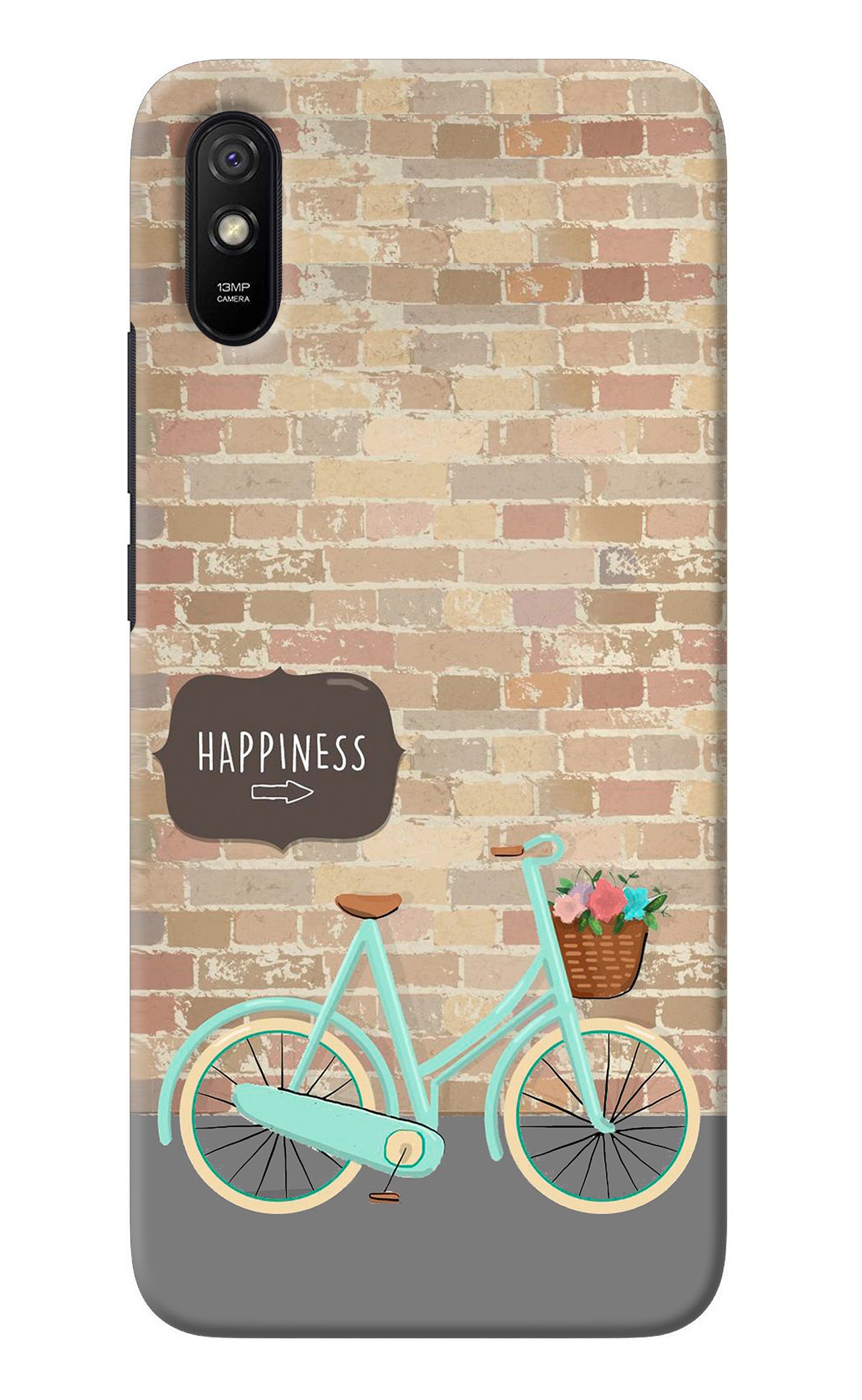 Happiness Artwork Redmi 9A/9i Back Cover