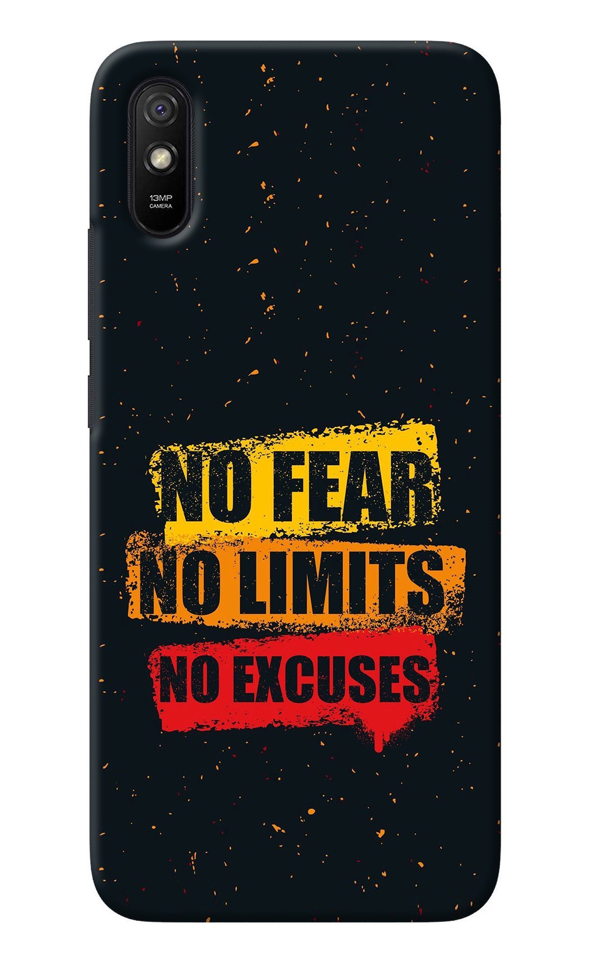 No Fear No Limits No Excuse Redmi 9A/9i Back Cover