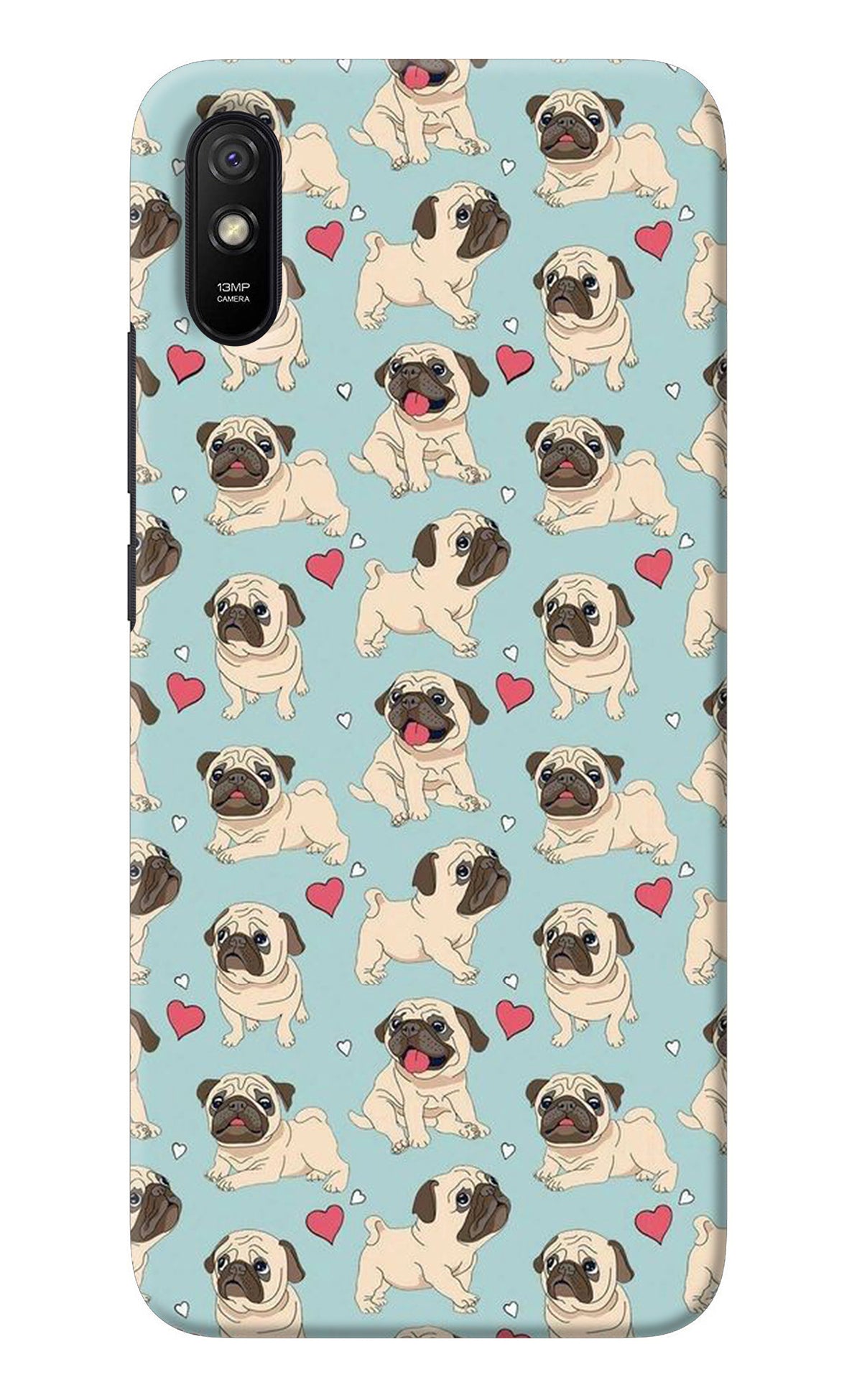 Pug Dog Redmi 9A/9i Back Cover