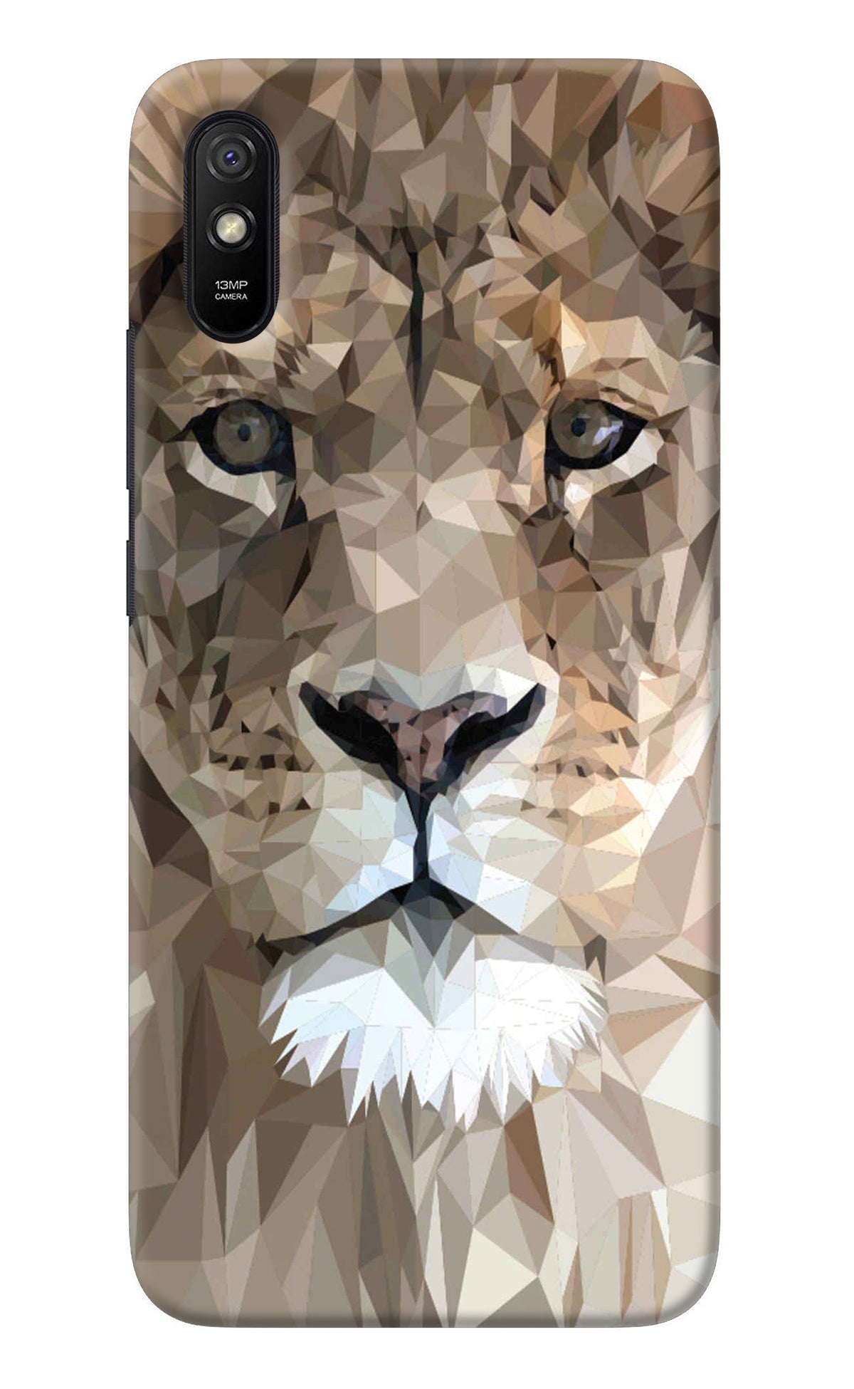 Lion Art Redmi 9A/9i Back Cover