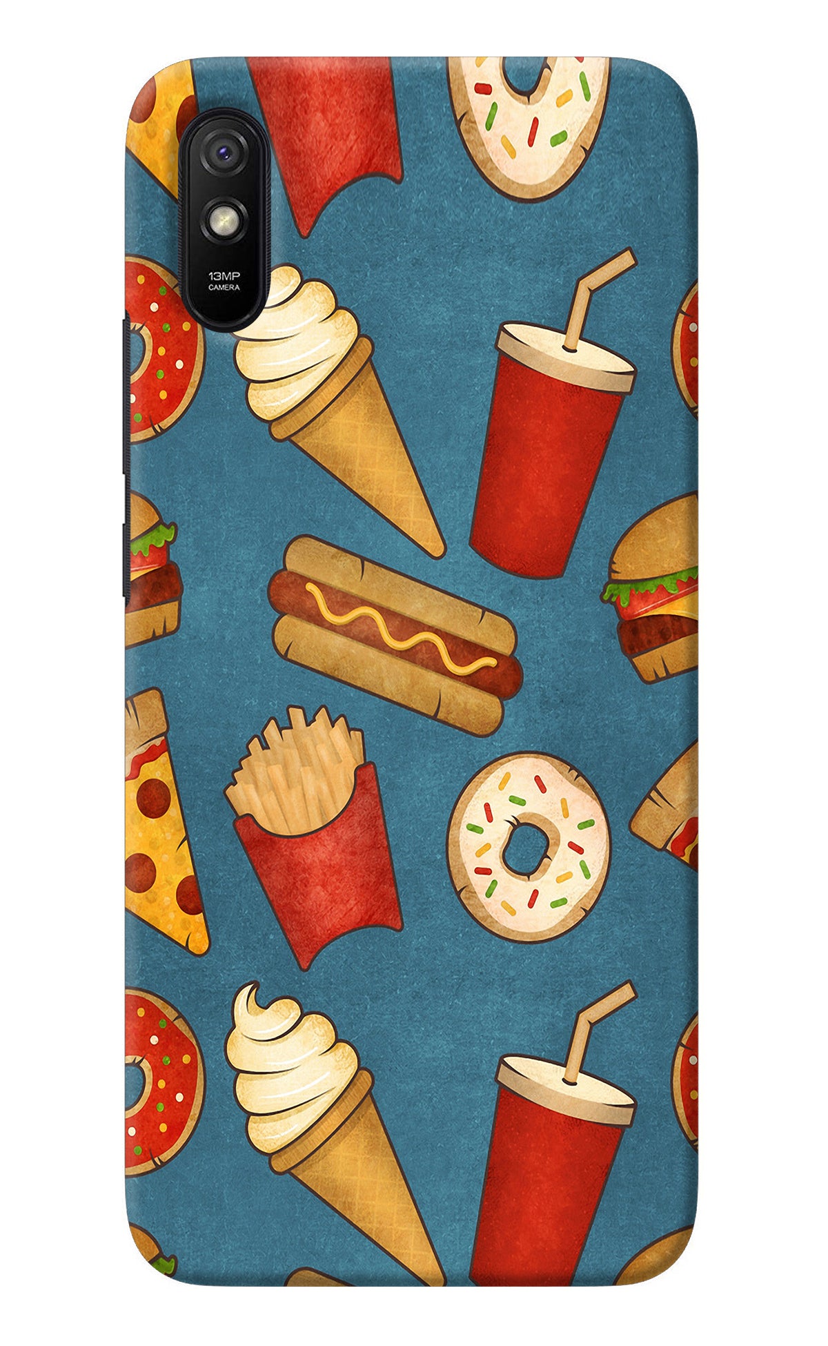 Foodie Redmi 9A/9i Back Cover