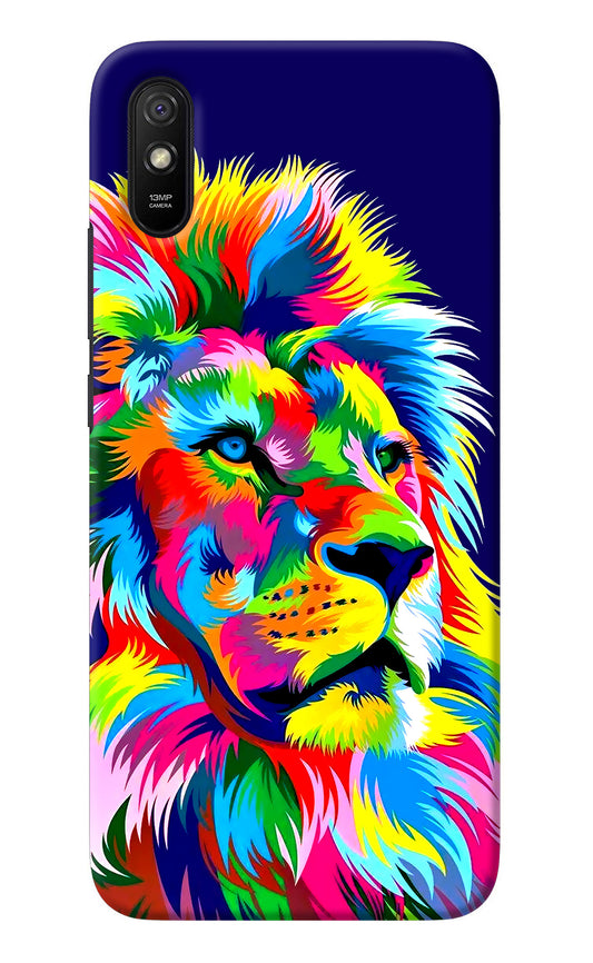 Vector Art Lion Redmi 9A/9i Back Cover
