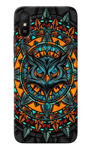 Angry Owl Art Redmi 9A/9i Back Cover