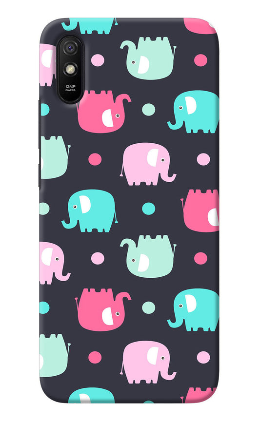 Elephants Redmi 9A/9i Back Cover