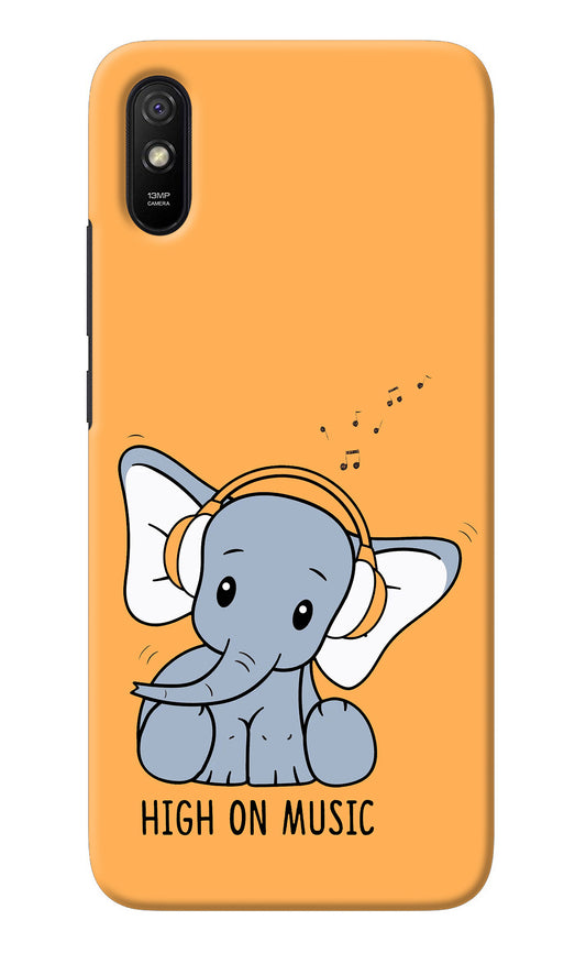High On Music Redmi 9A/9i Back Cover