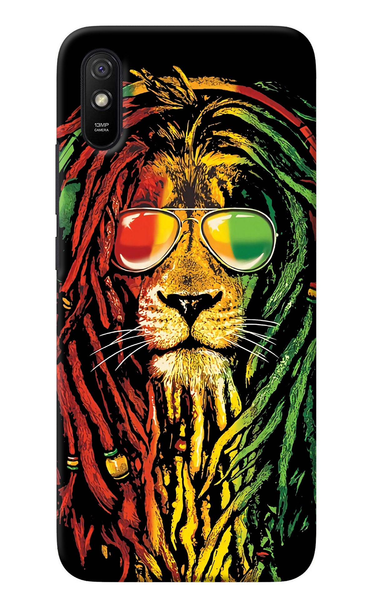 Rasta Lion Redmi 9A/9i Back Cover