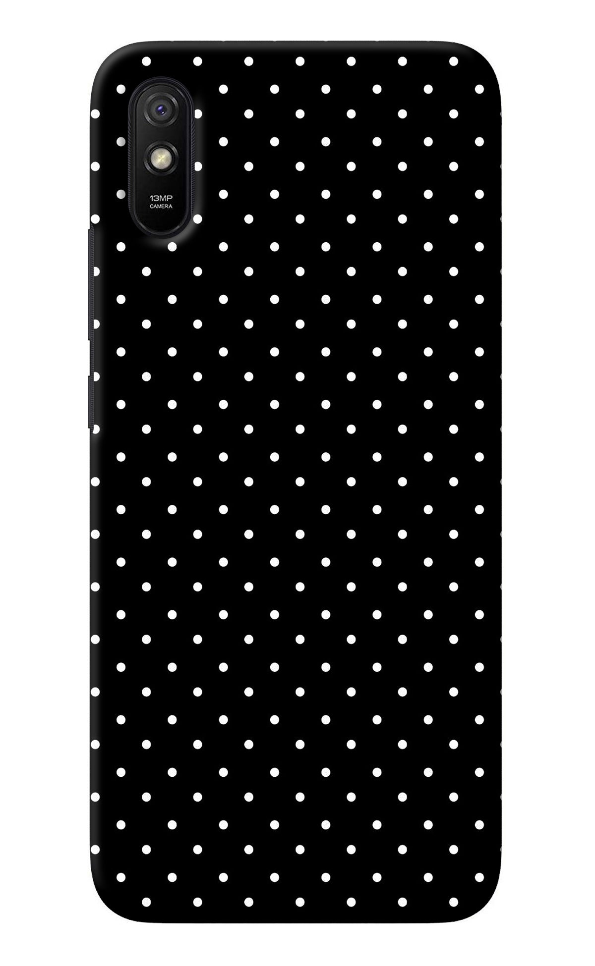 White Dots Redmi 9A/9i Back Cover