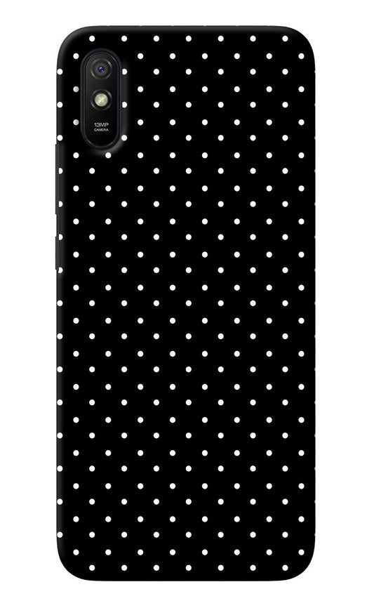 White Dots Redmi 9A/9i Back Cover