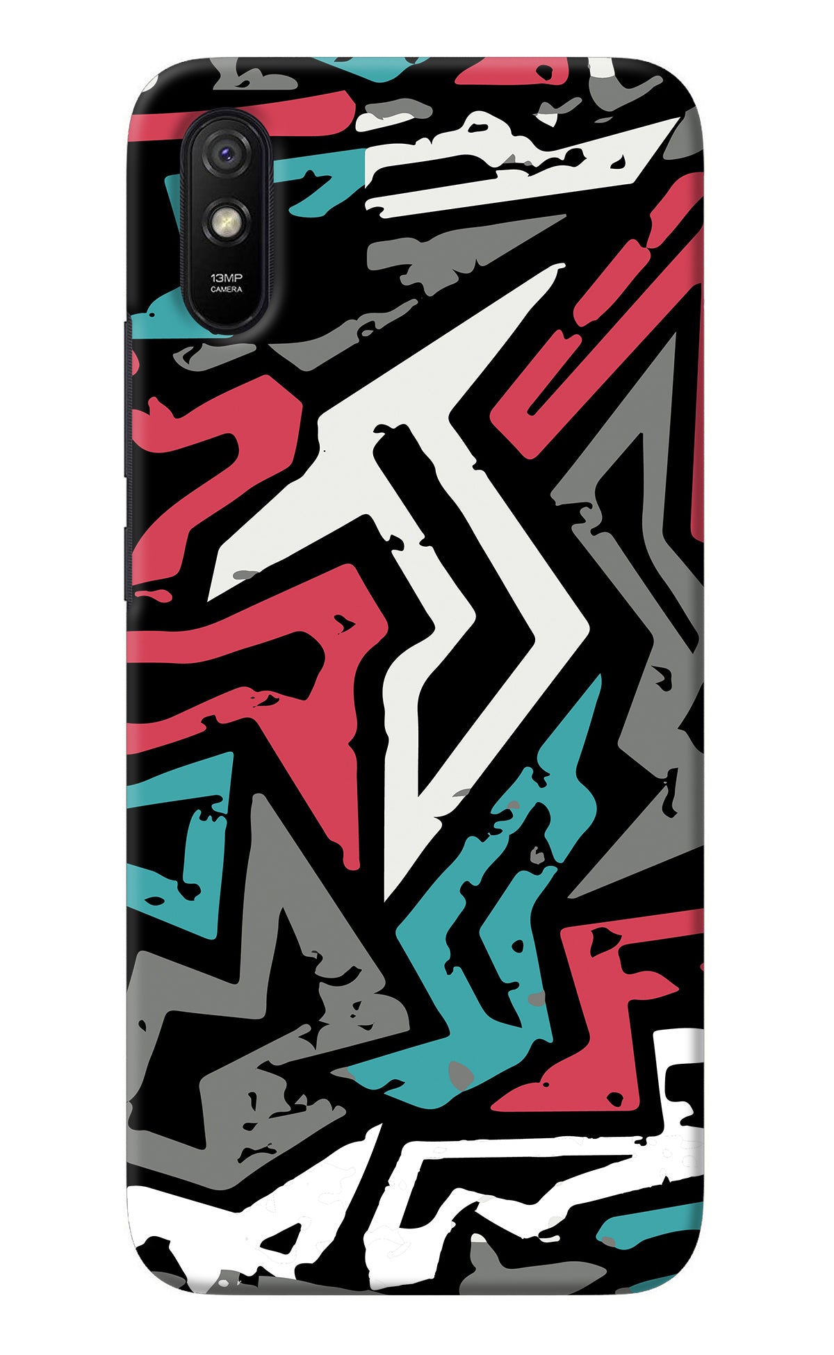 Geometric Graffiti Redmi 9A/9i Back Cover