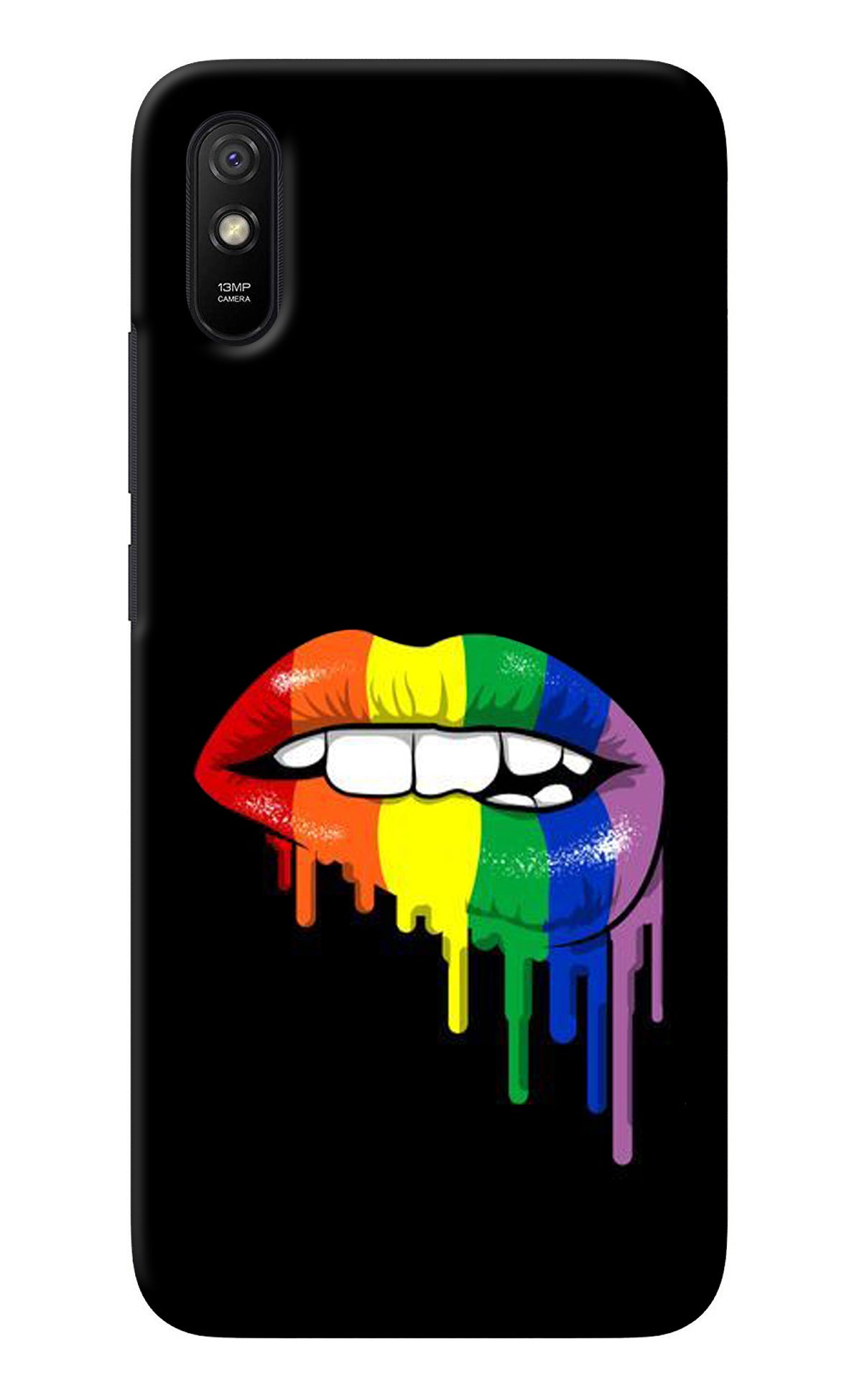 Lips Biting Redmi 9A/9i Back Cover