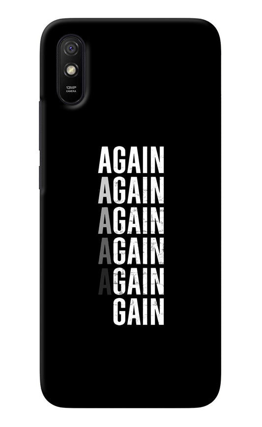 Again Again Gain Redmi 9A/9i Back Cover