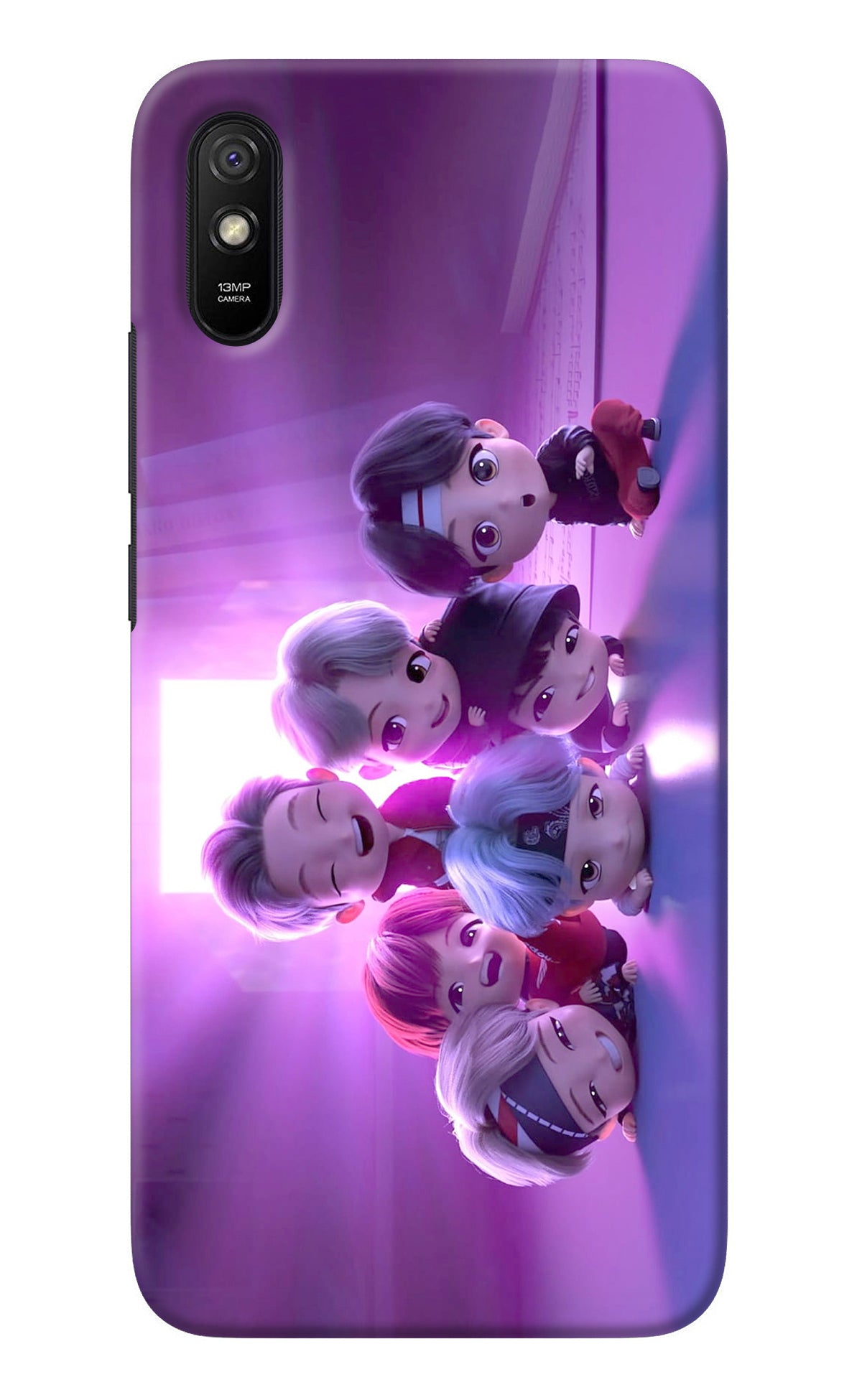 BTS Chibi Redmi 9A/9i Back Cover