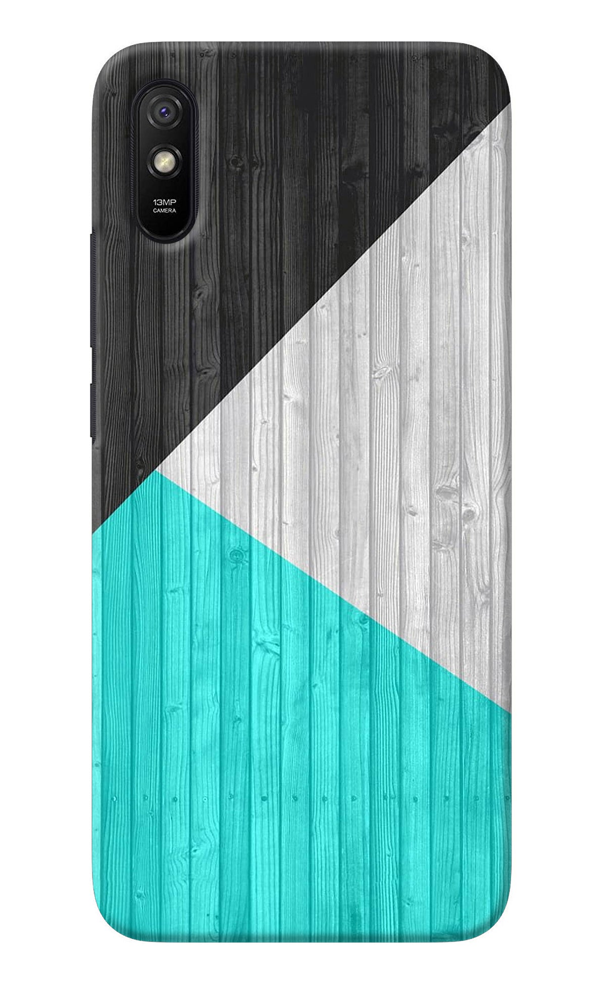 Wooden Abstract Redmi 9A/9i Back Cover