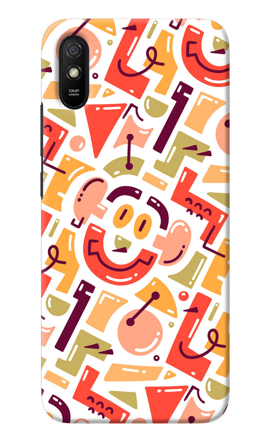 Doodle Pattern Redmi 9A/9i Back Cover