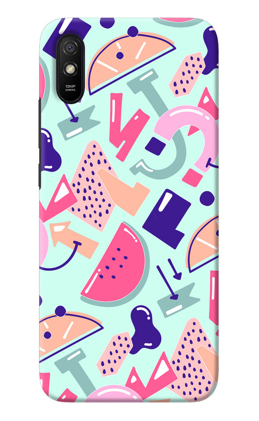 Doodle Pattern Redmi 9A/9i Back Cover