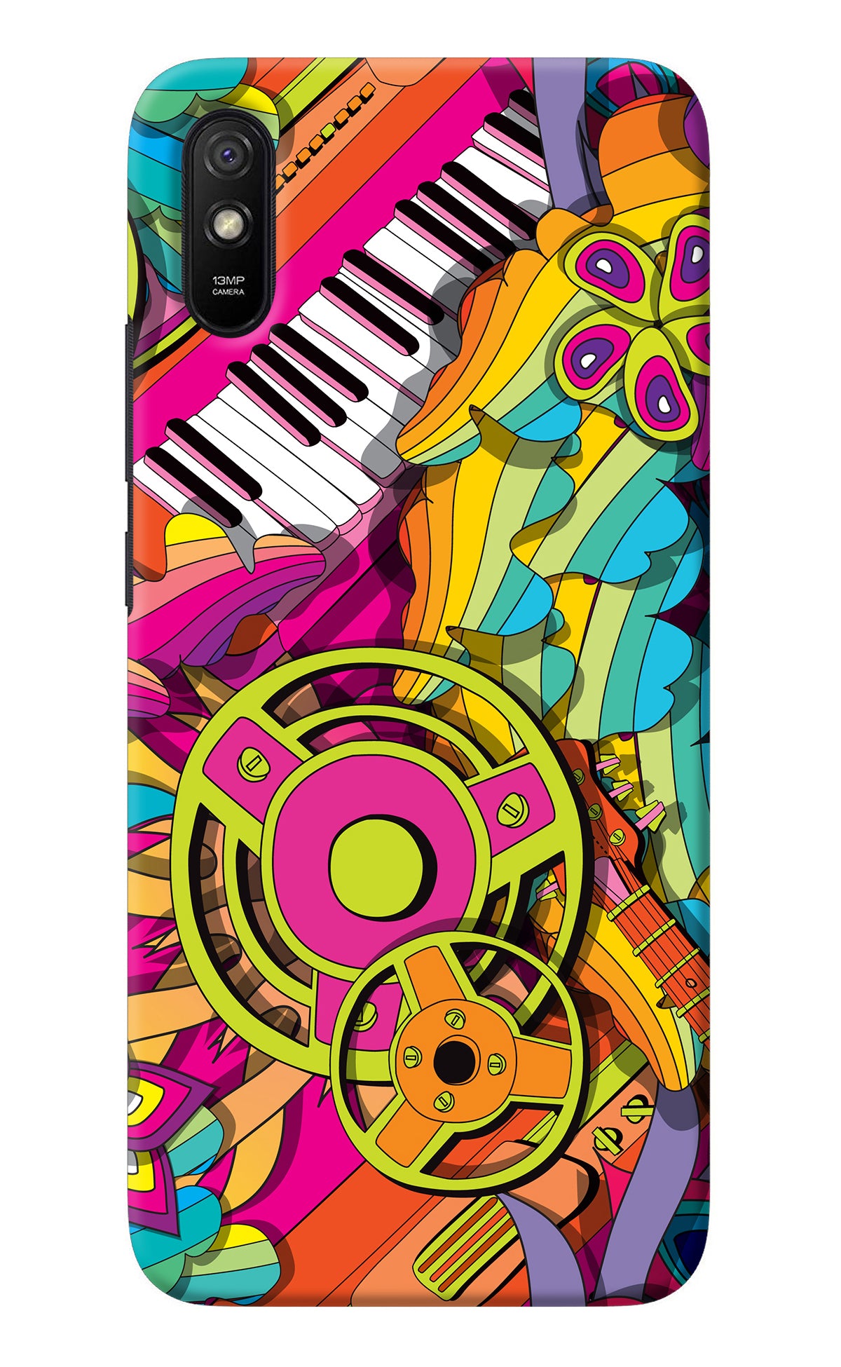 Music Doodle Redmi 9A/9i Back Cover
