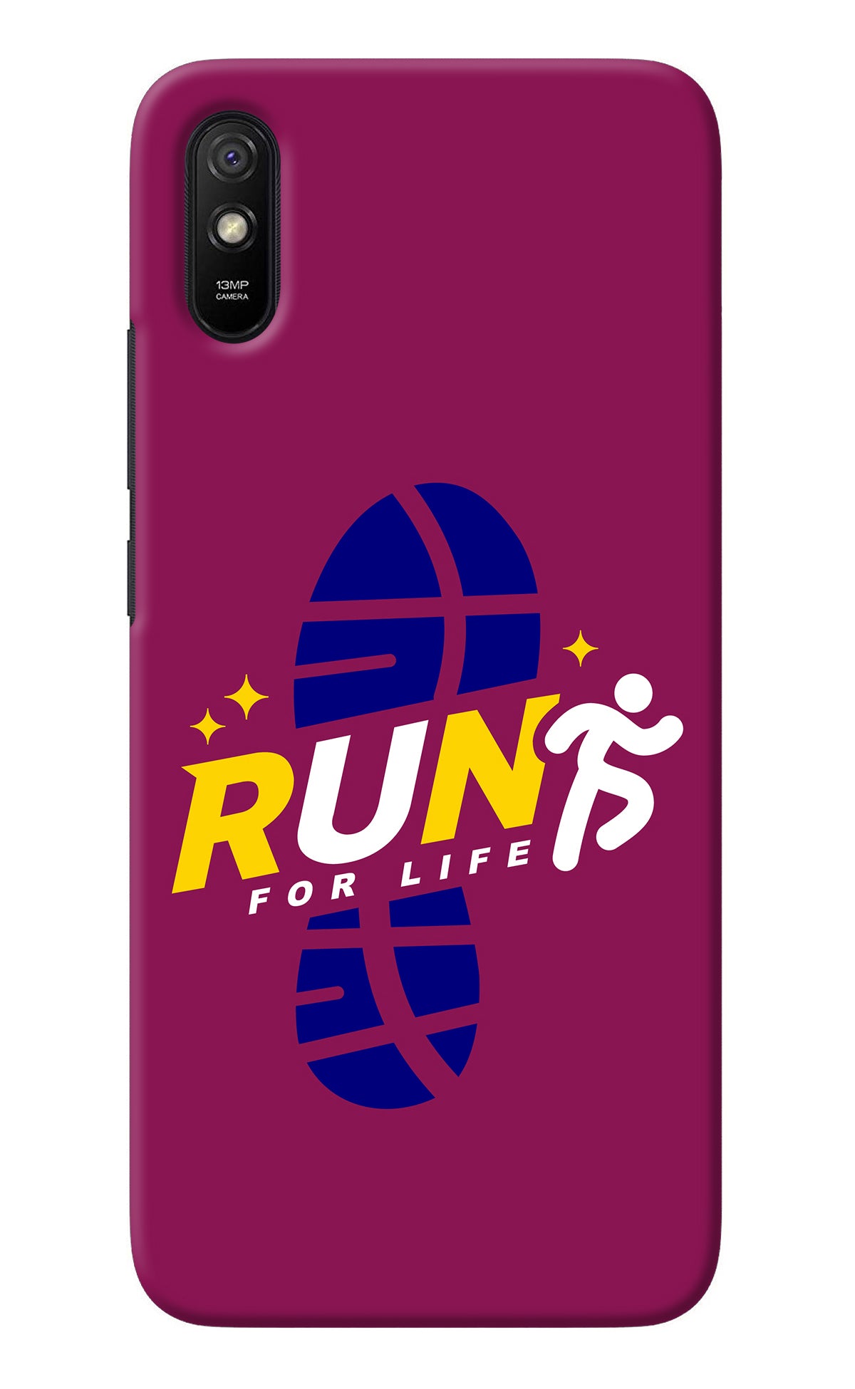 Run for Life Redmi 9A/9i Back Cover
