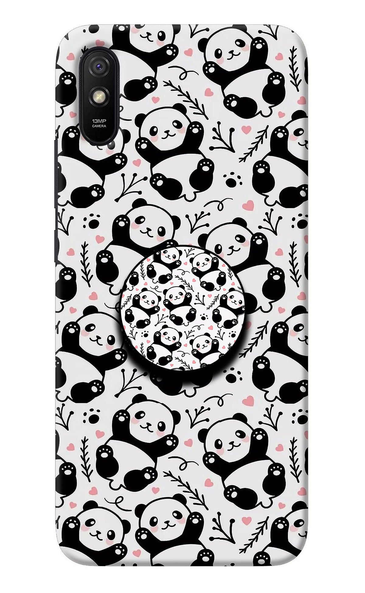 Cute Panda Redmi 9A/9i Pop Case
