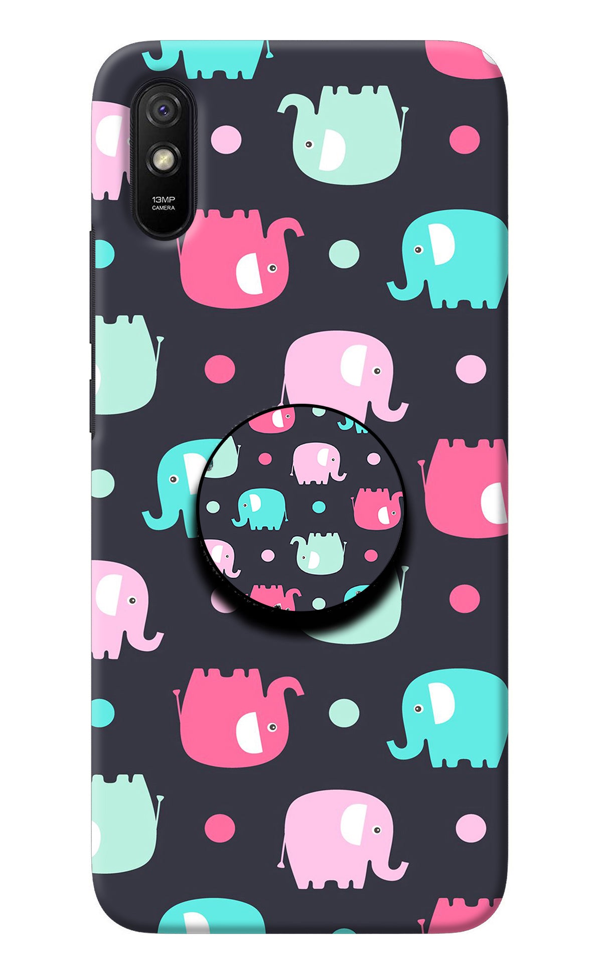 Baby Elephants Redmi 9A/9i Pop Case