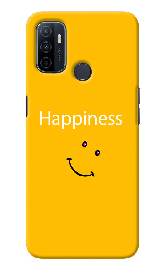 Happiness With Smiley Oppo A53 2020 Back Cover