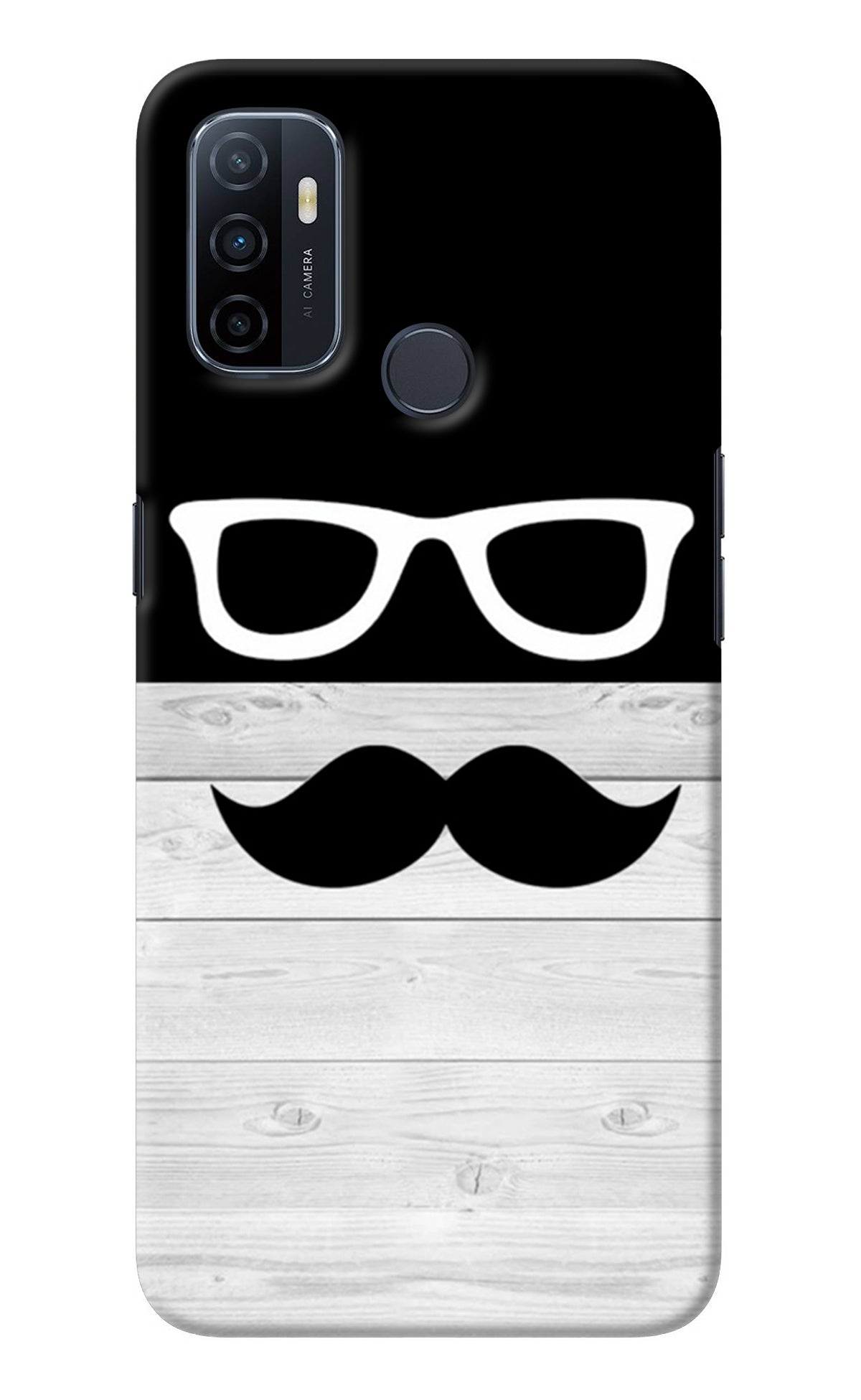 Mustache Oppo A53 2020 Back Cover