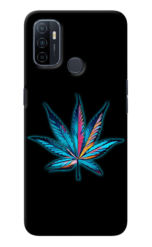 Weed Oppo A53 2020 Back Cover