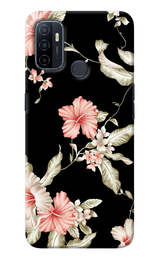 Flowers Oppo A53 2020 Back Cover