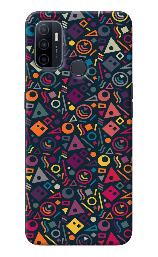 Geometric Abstract Oppo A53 2020 Back Cover