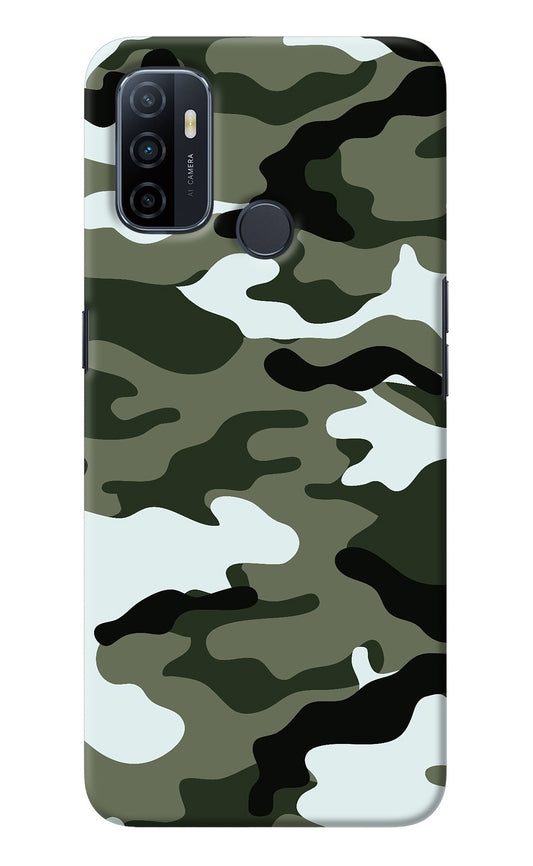 Camouflage Oppo A53 2020 Back Cover