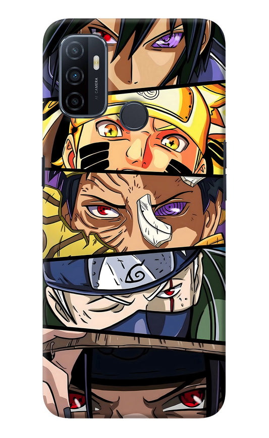 Naruto Character Oppo A53 2020 Back Cover