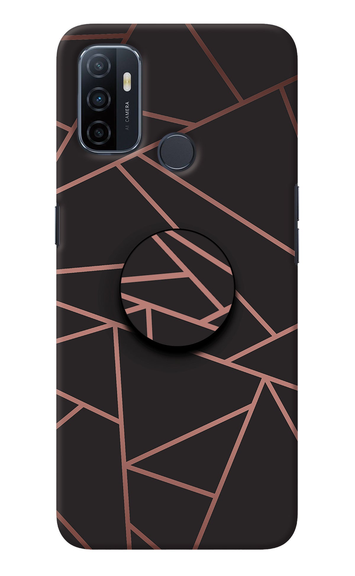 Geometric Pattern Oppo A53 2020 Pop Case