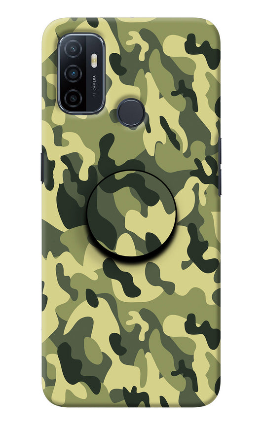 Camouflage Oppo A53 2020 Pop Case