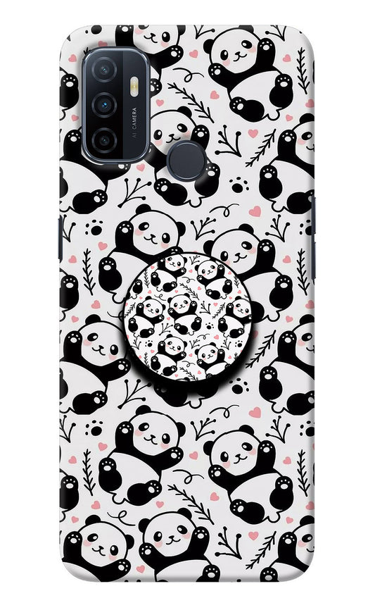 Cute Panda Oppo A53 2020 Pop Case