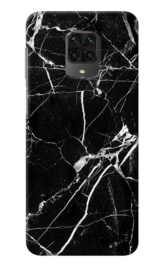 Black Marble Pattern Poco M2 Pro Back Cover