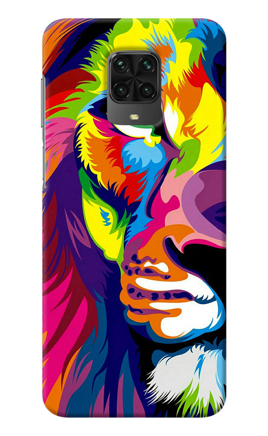 Lion Half Face Poco M2 Pro Back Cover