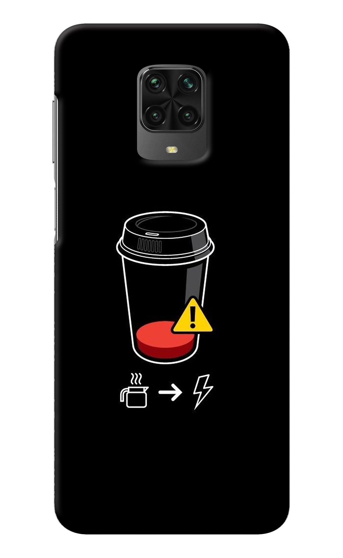 Coffee Poco M2 Pro Back Cover