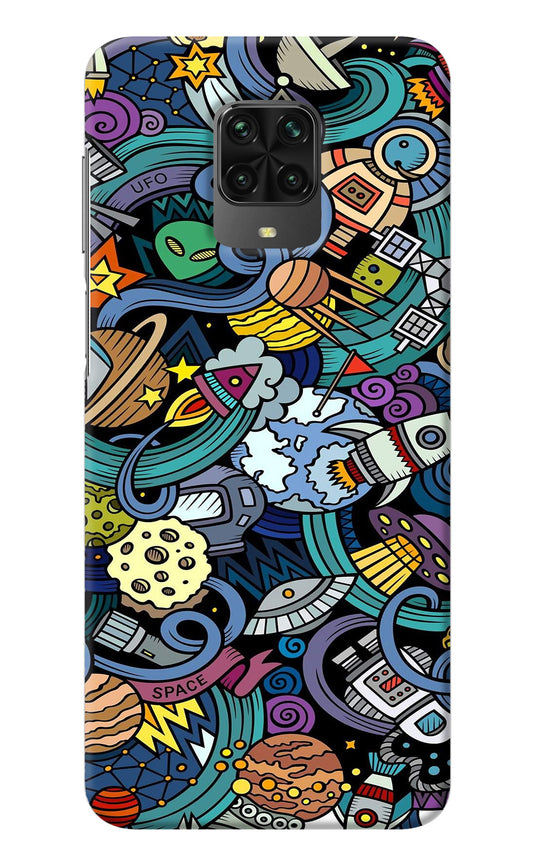 Space Abstract Poco M2 Pro Back Cover