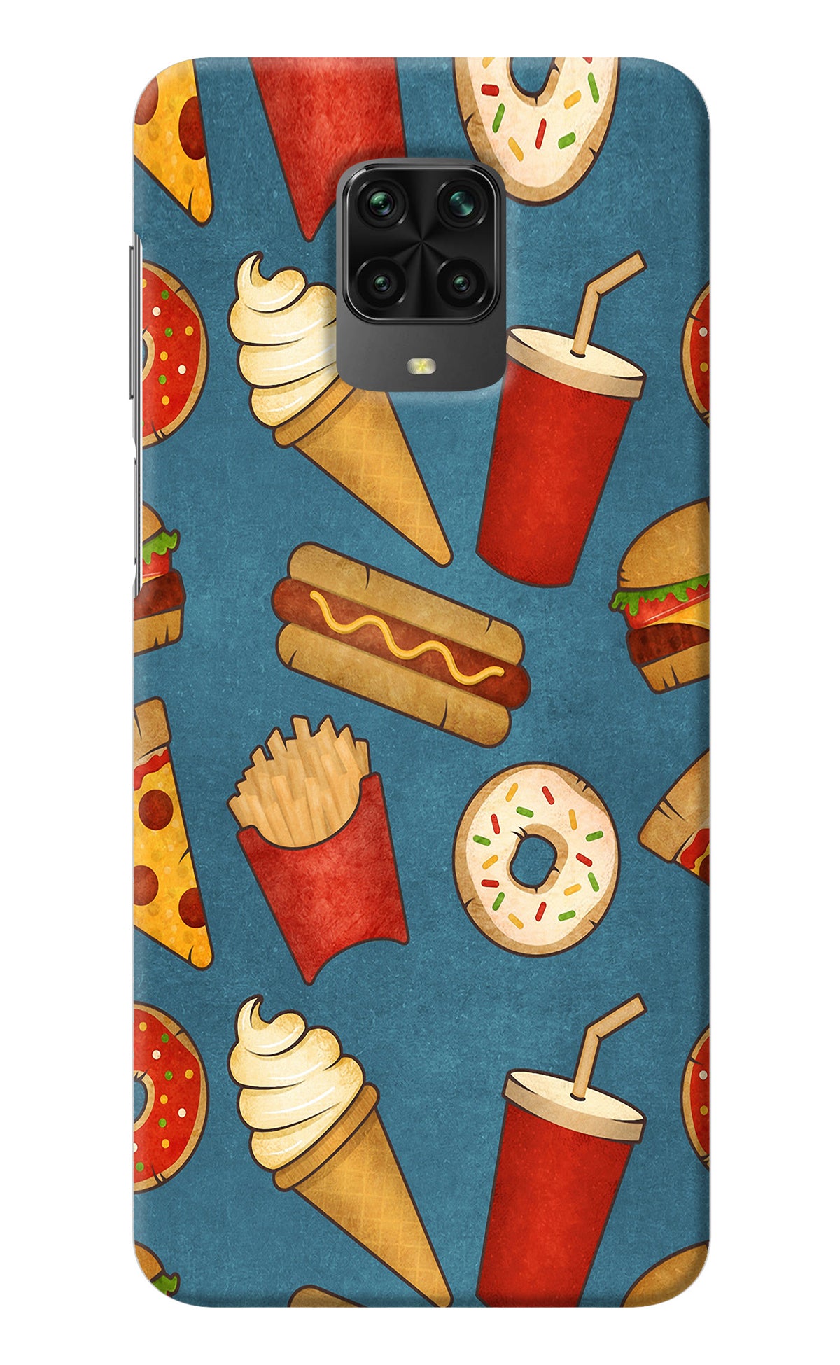 Foodie Poco M2 Pro Back Cover