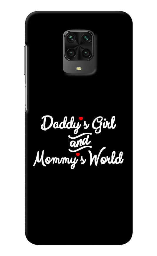 Daddy's Girl and Mommy's World Poco M2 Pro Back Cover