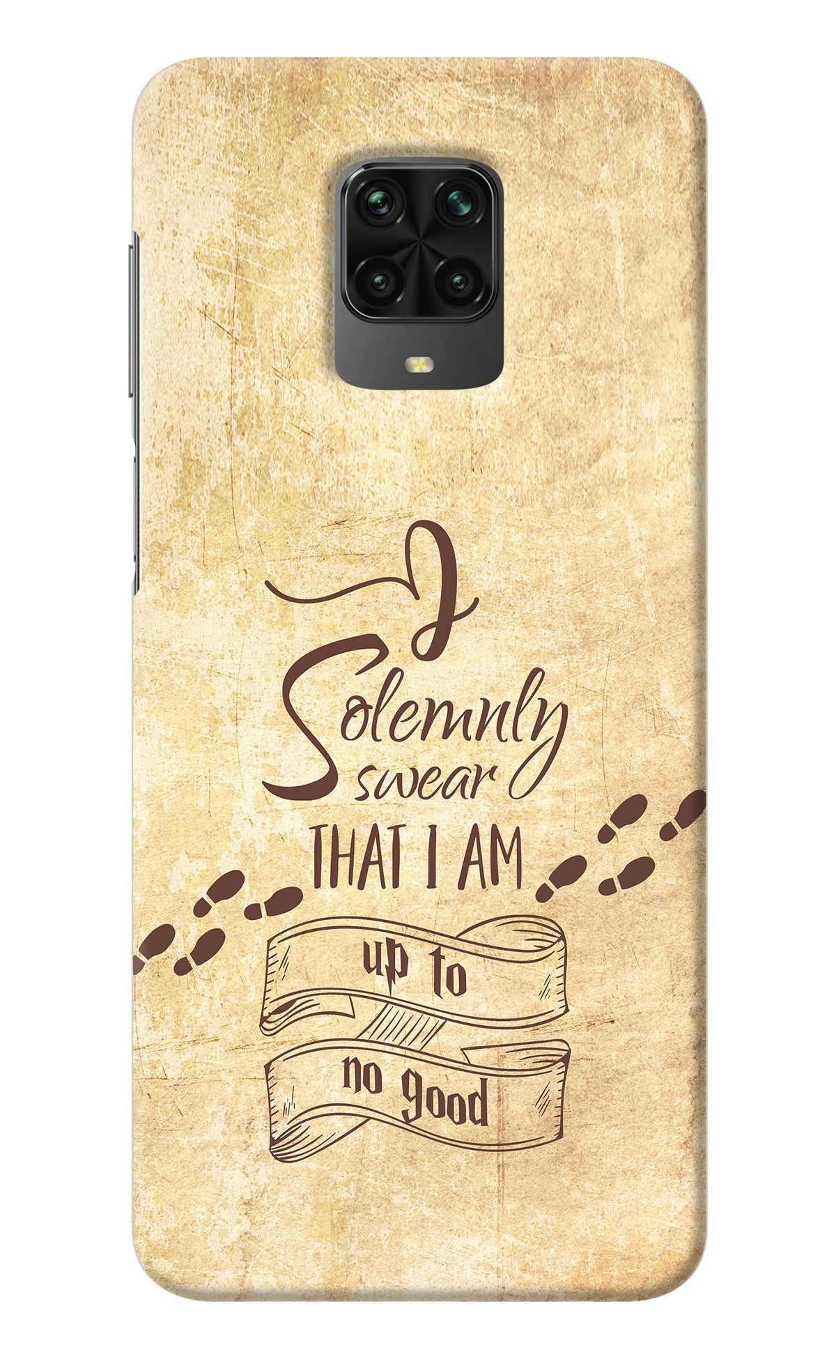 I Solemnly swear that i up to no good Poco M2 Pro Back Cover