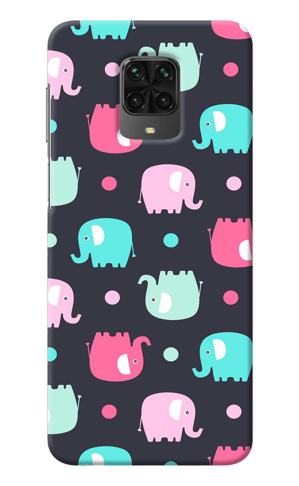 Elephants Poco M2 Pro Back Cover