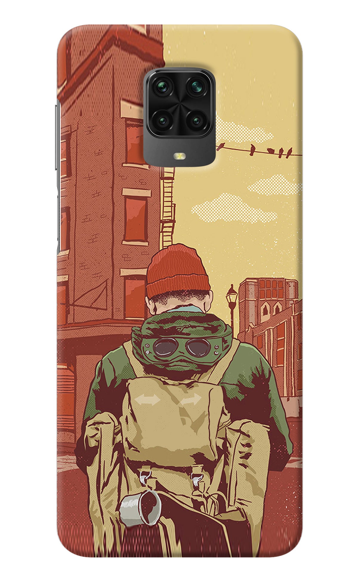 Adventurous Poco M2 Pro Back Cover