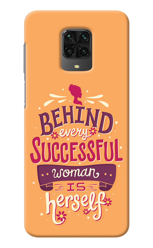 Behind Every Successful Woman There Is Herself Poco M2 Pro Back Cover