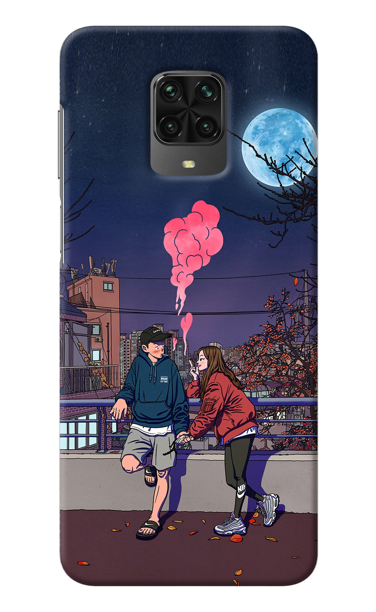 Chilling Couple Poco M2 Pro Back Cover