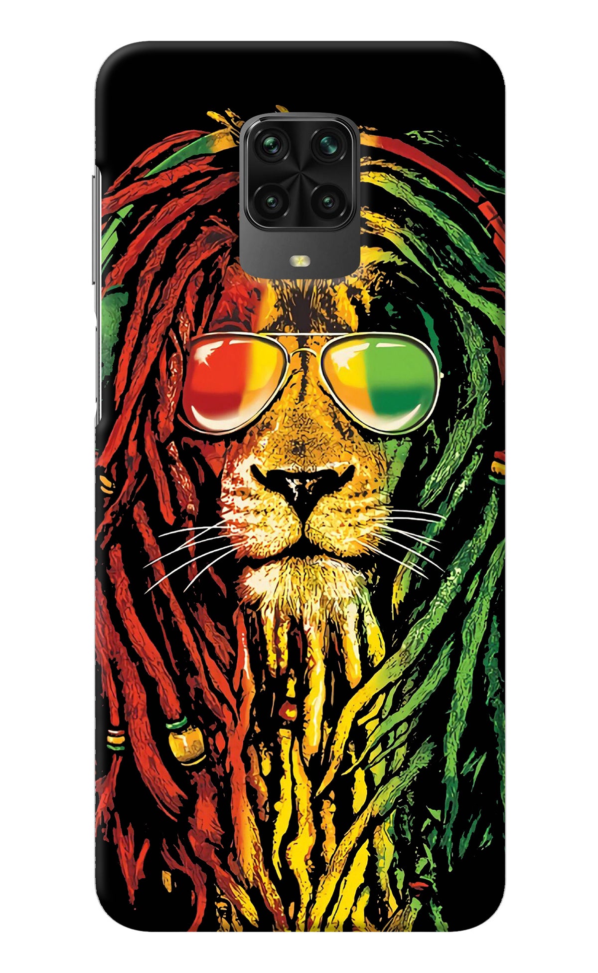 Rasta Lion Poco M2 Pro Back Cover