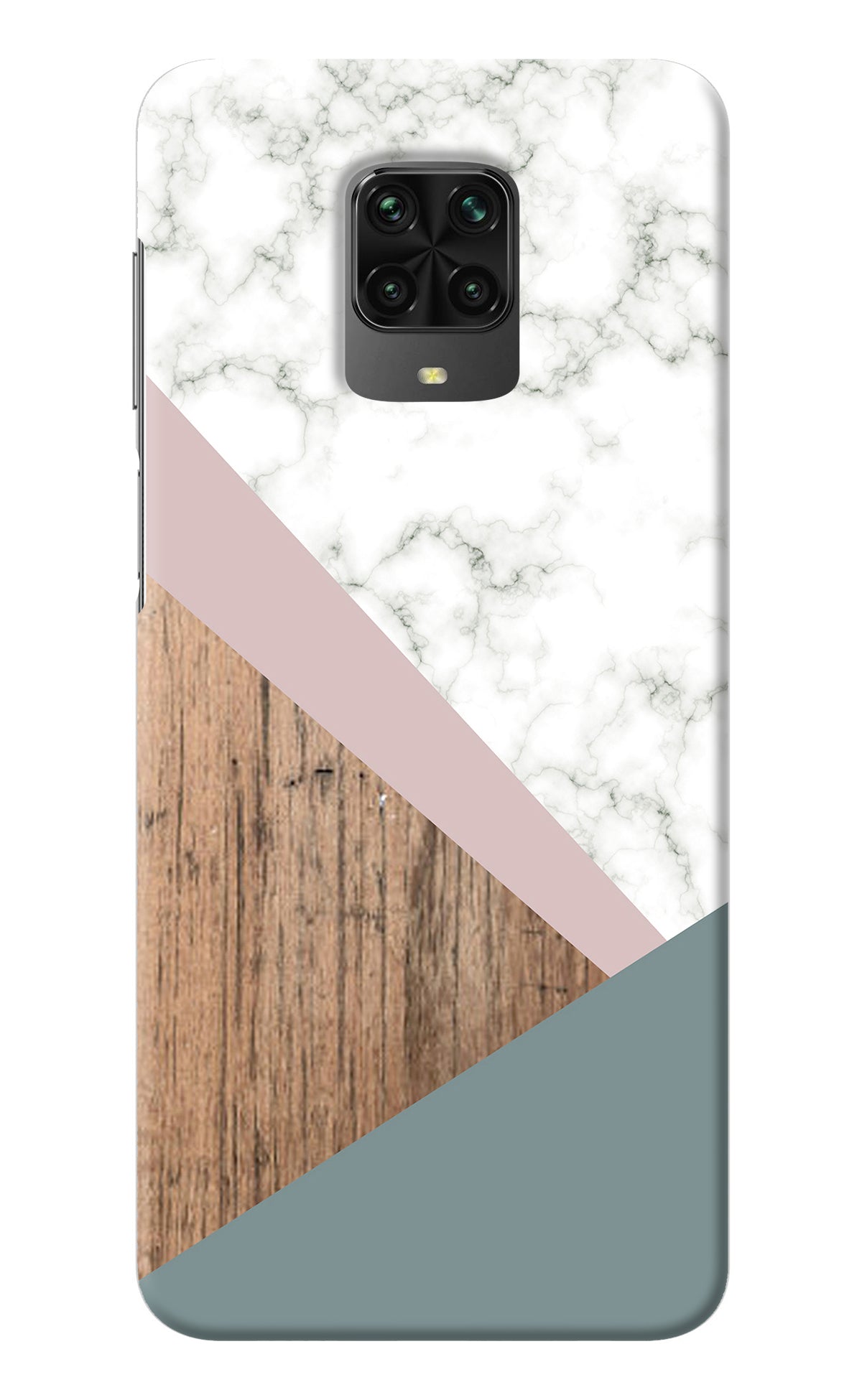 Marble wood Abstract Poco M2 Pro Back Cover